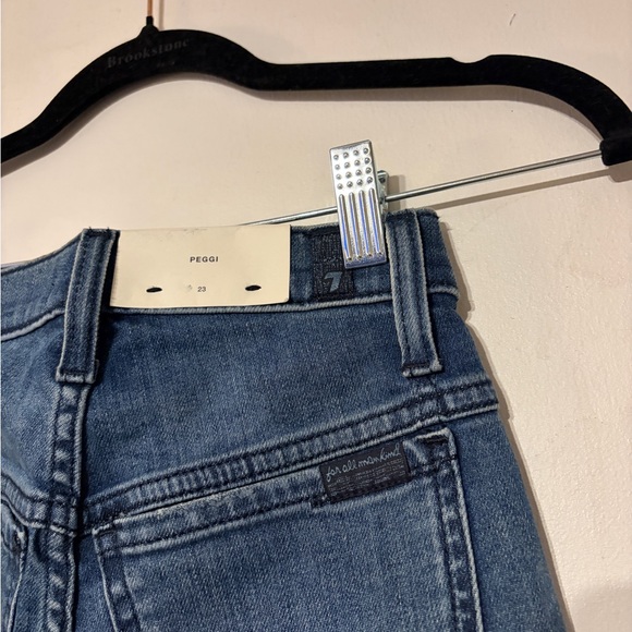 7 for All Mankind Blue Women's Jeans size 23 Brand New - Picture 6 of 7